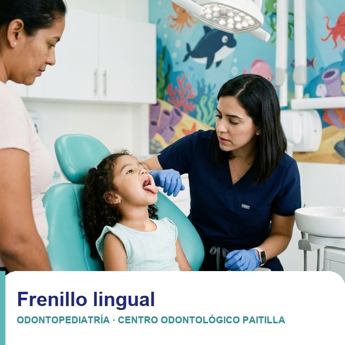 Frenectomía lingual